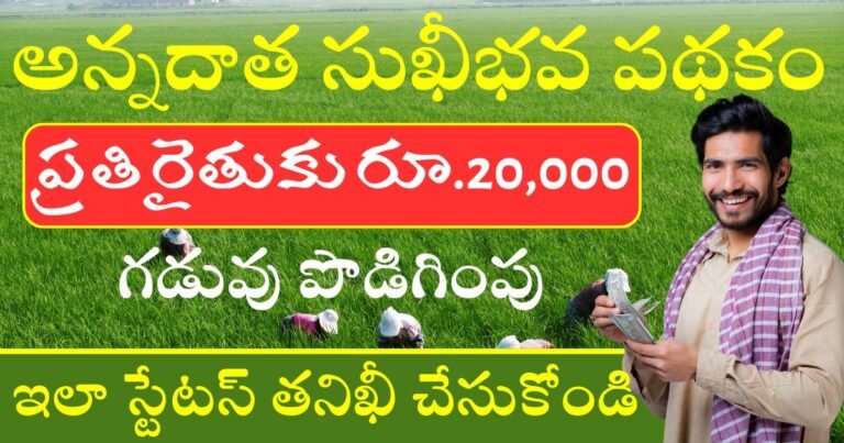 Annadata Sukhibhava Scheme Deadline Extended To 25th May 2025